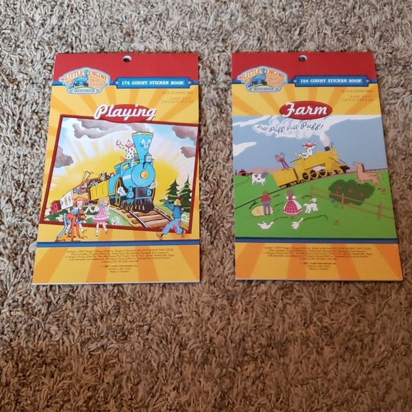 Little Engine Sticker Books